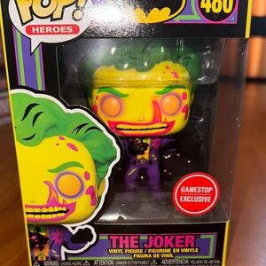 Funko Pop! Heroes The Joker Vinyl Figure - Green, Yellow, Purple